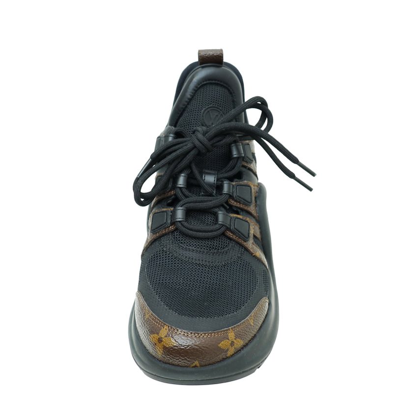 Louis Vuitton Bicolor Monogram Archlight Sneakers 38 - Image 2