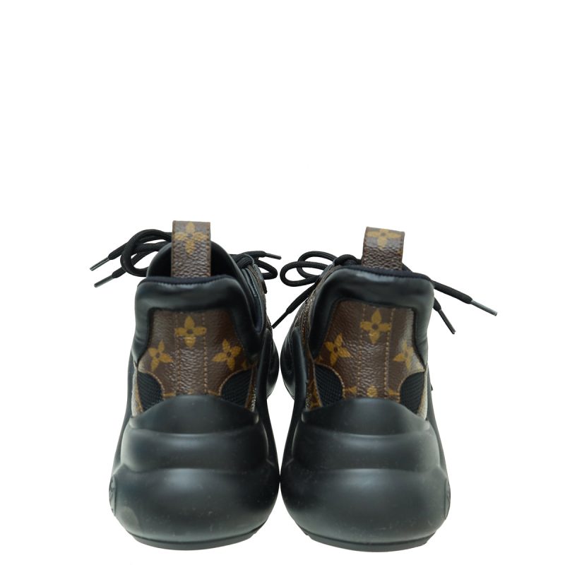 Louis Vuitton Bicolor Monogram Archlight Sneakers 38 - Image 4