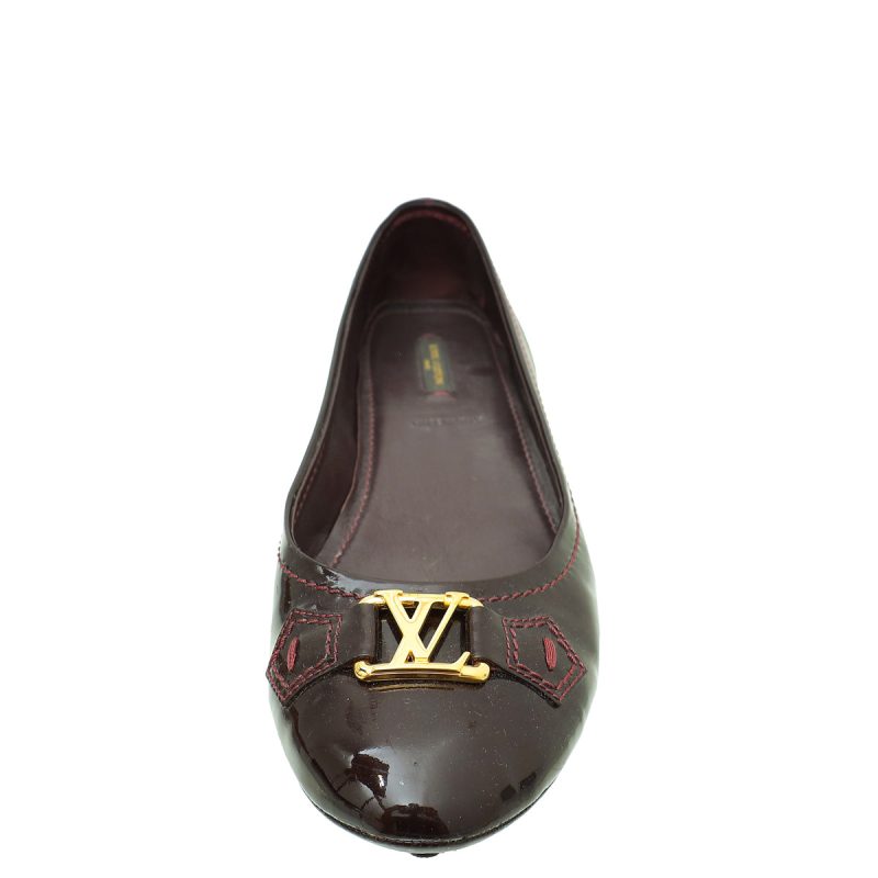 Louis Vuitton Amarante Oxford Loafer 39 - Image 2