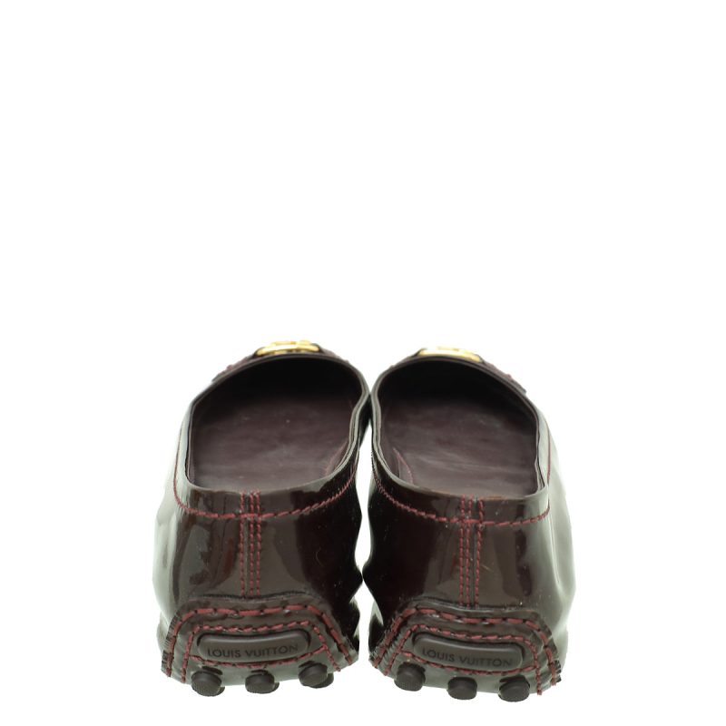Louis Vuitton Amarante Oxford Loafer 39 - Image 4