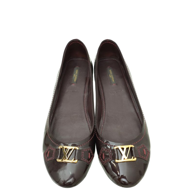 Louis Vuitton Amarante Oxford Loafer 39 - Image 5