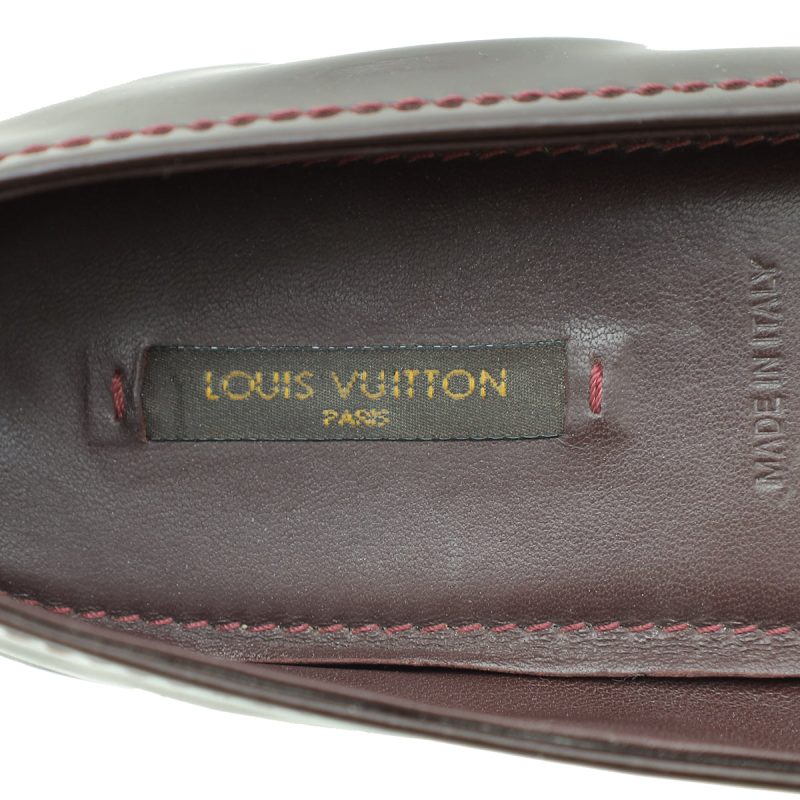 Louis Vuitton Amarante Oxford Loafer 39 - Image 7