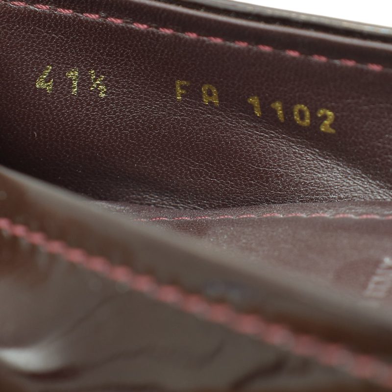 Louis Vuitton Amarante Oxford Loafer 39 - Image 8