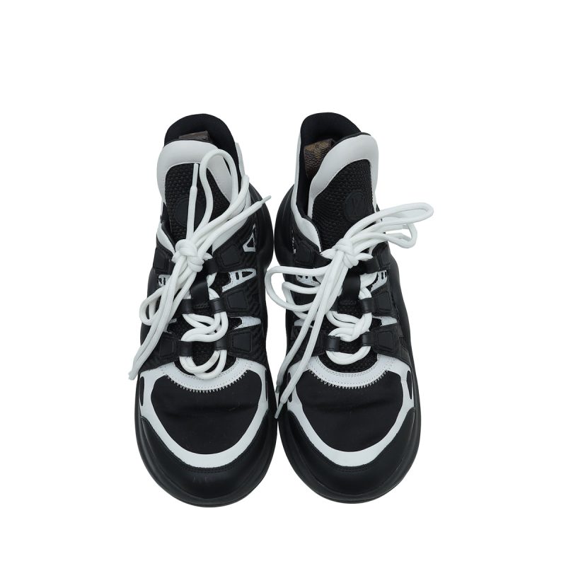 Louis Vuitton Bicolor Beverly Hills Sneaker 6.5 - Image 5