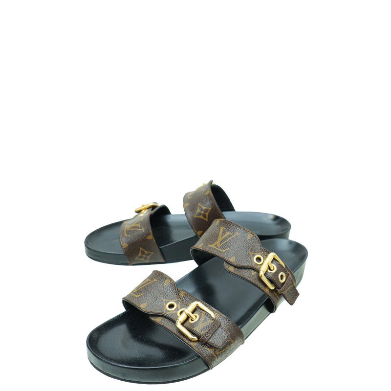 Louis Vuitton Bicolor Monogram Cherie Pumps 37.5