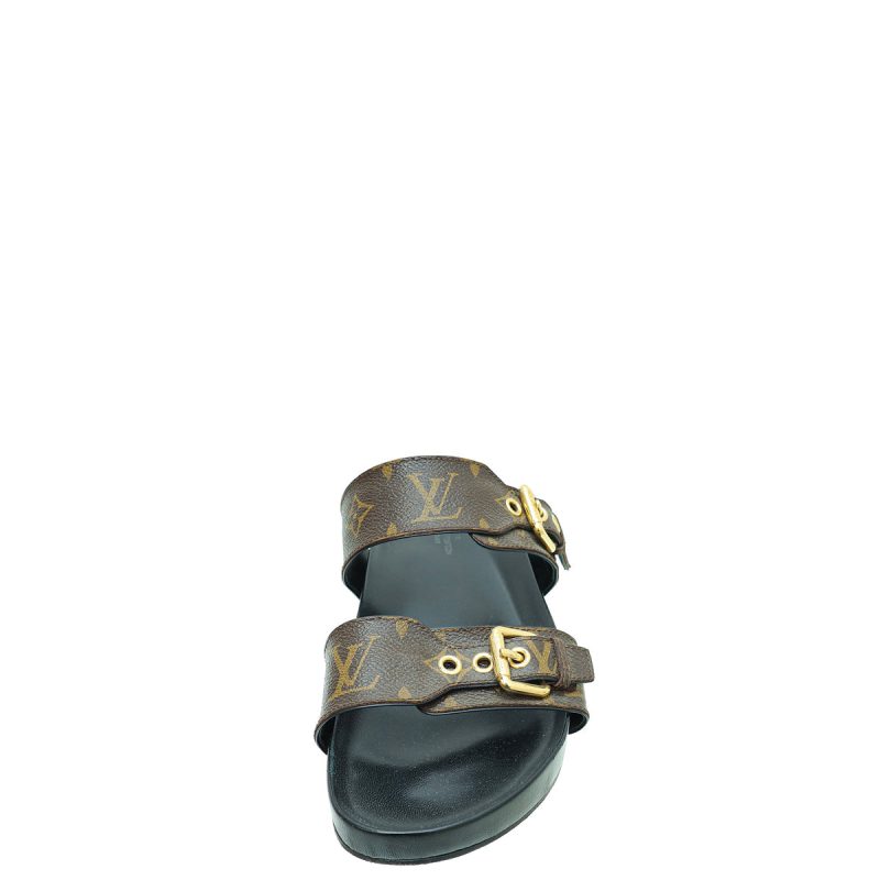 Louis Vuitton Bicolor Monogram Cherie Pumps 37.5 - Image 2