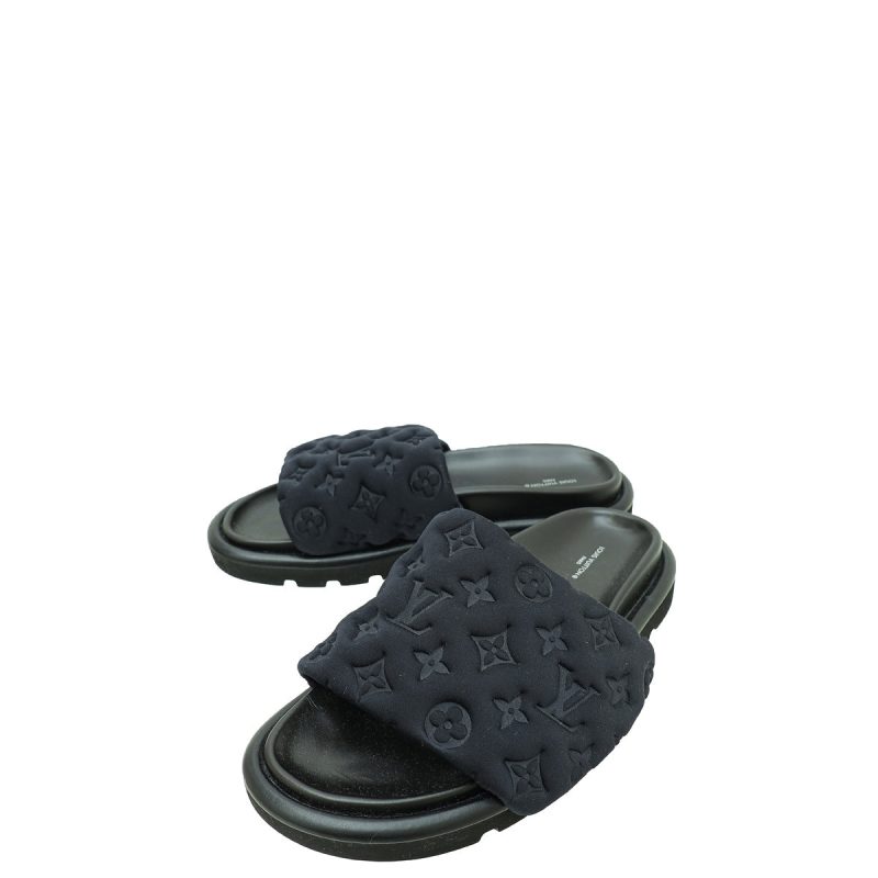 Louis Vuitton Black Monogram Giant Jungle Bag Charm Key Holder