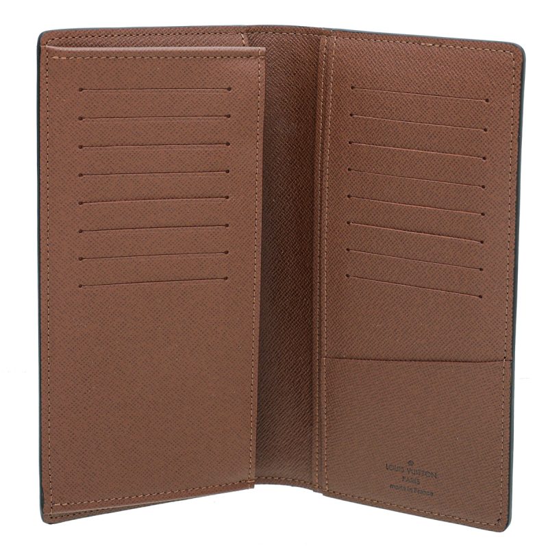 Louis Vuitton Brown Monogram Business Card Holder W /M.B. Initials - Image 9