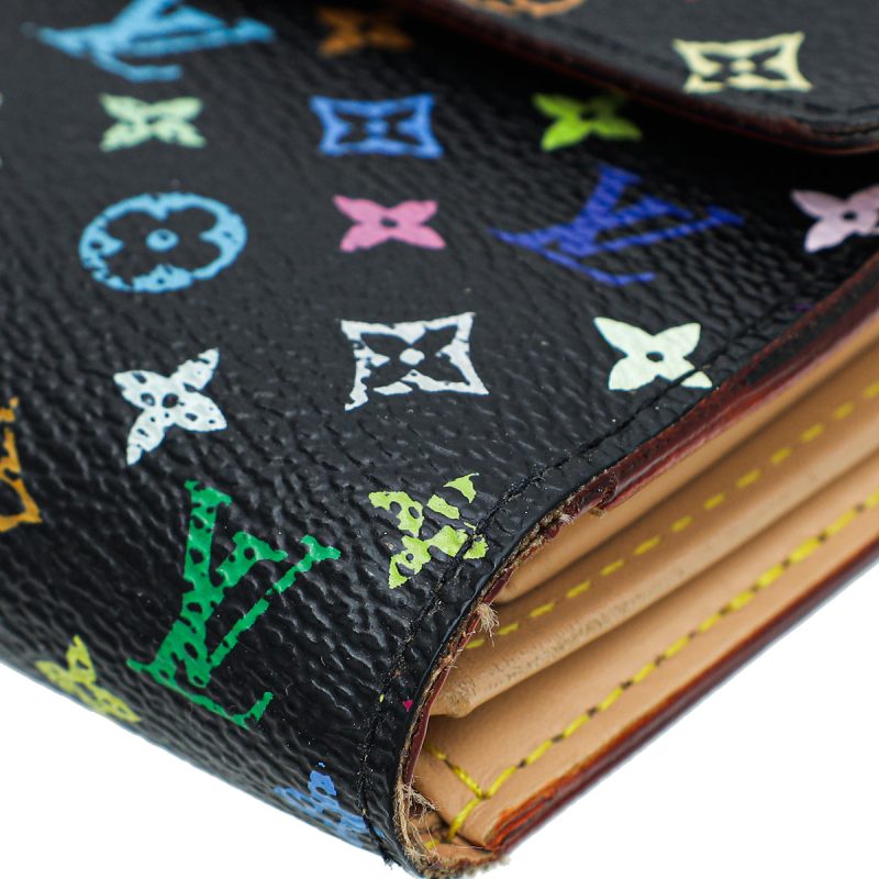 Louis Vuitton Black Multicolor Monogram Canvas Alma Bag 27x20x11cm - Image 4