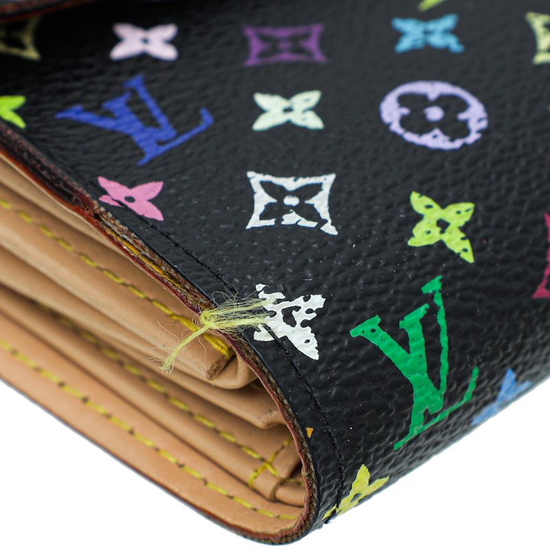 Louis Vuitton Black Multicolor Monogram Canvas Alma Bag 27x20x11cm - Image 5