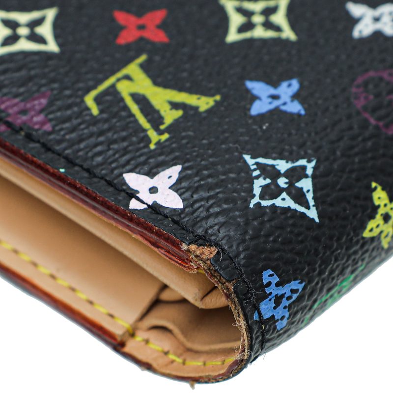 Louis Vuitton Black Multicolor Monogram Canvas Alma Bag 27x20x11cm - Image 7
