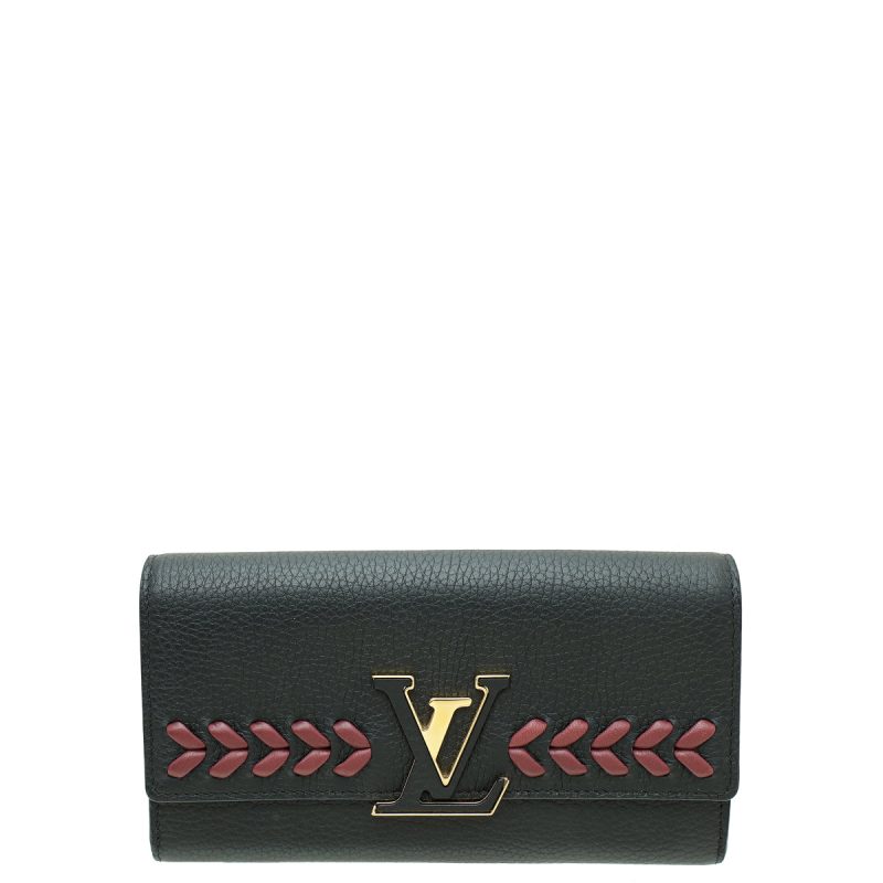 Louis Vuitton Black Capucines Mini Bag