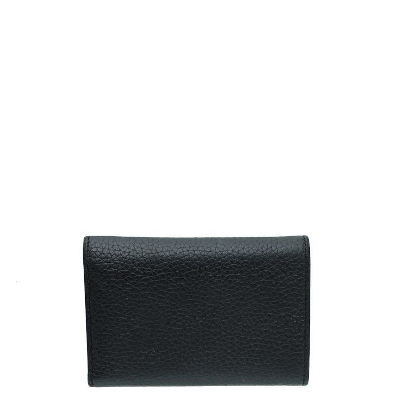 Louis Vuitton Black Capucines Compact Wallet - Image 2