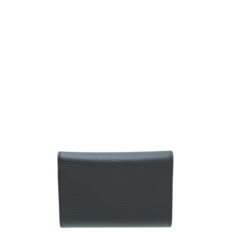 Louis Vuitton Black Capucines Compact Wallet - Image 2