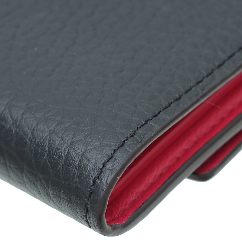 Louis Vuitton Black Capucines Compact Wallet - Image 6