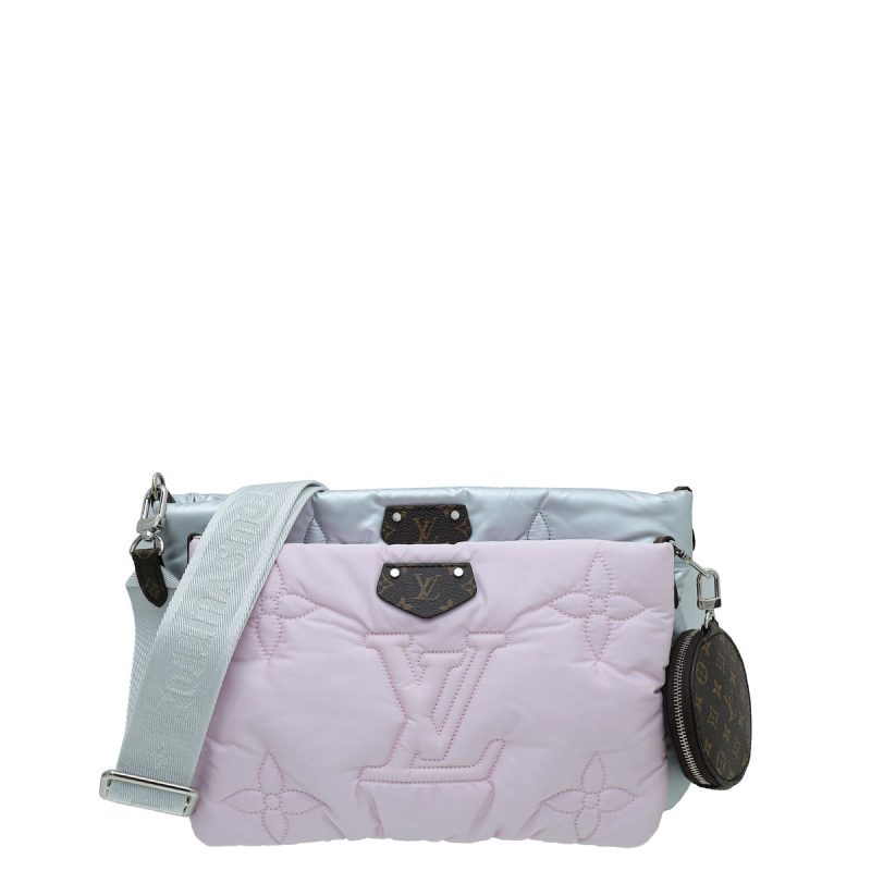 Louis Vuitton Bicolor Econyl Monogram Pillow Maxi Multi Pochette Accessoires