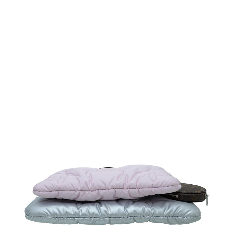 Louis Vuitton Bicolor Econyl Monogram Pillow Maxi Multi Pochette Accessoires - Image 3