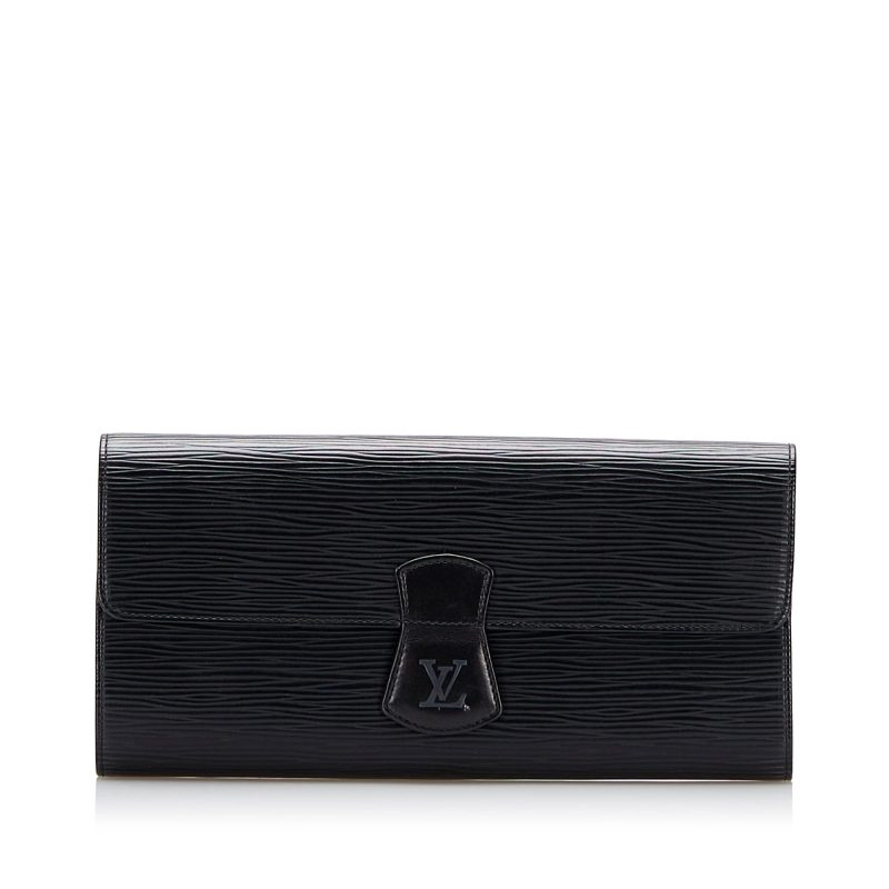 Louis Vuitton Rouleau Bijoux Jewelry Roll Black Epi - Image 8