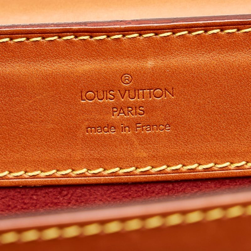LOUIS VUITTON Atelier Oi Origami Bowl RougeR95682 Leather Size PM - Image 8