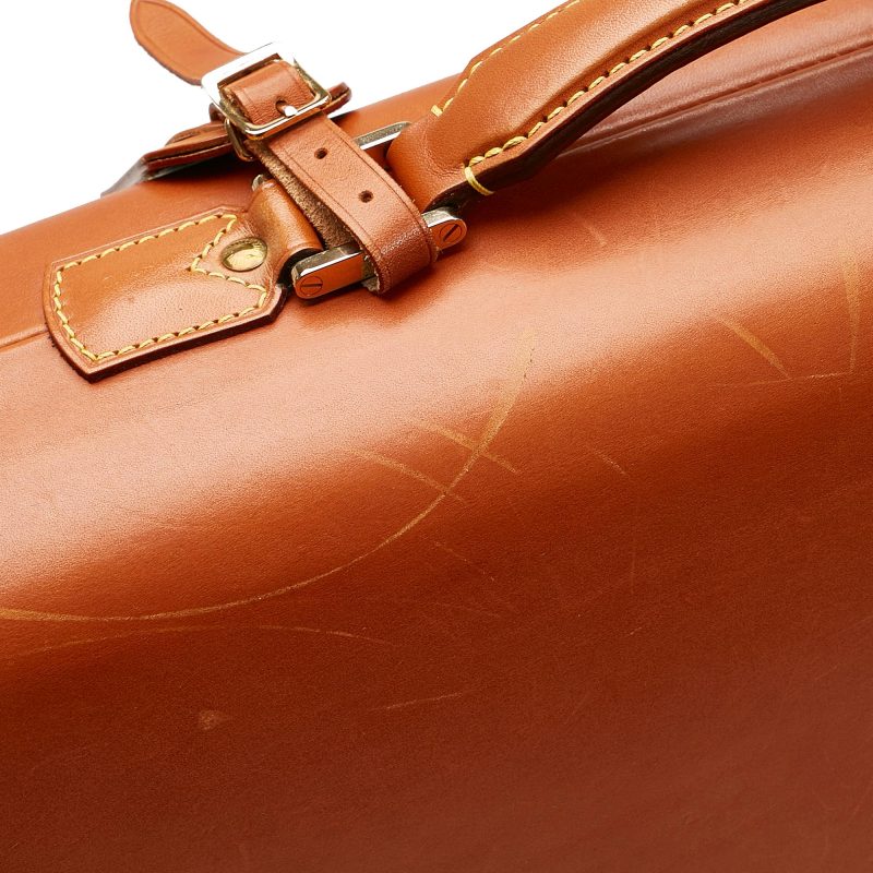 LOUIS VUITTON Atelier Oi Origami Bowl RougeR95682 Leather Size PM - Image 12
