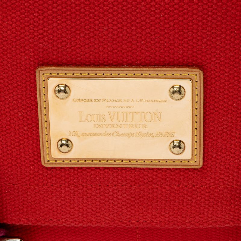 Louis Vuitton Canvas Antigua Besace Messenger Bag (SHF-22345) - Image 9