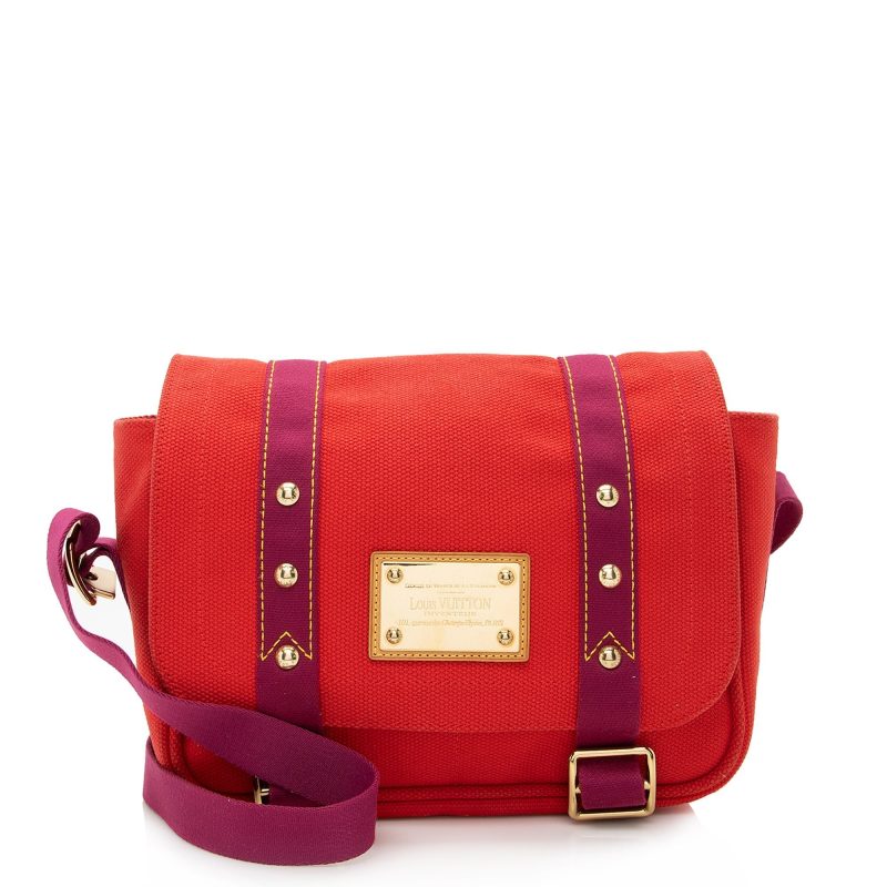 Louis Vuitton Canvas Antigua Cabas GM Tote  (SHF-14583)