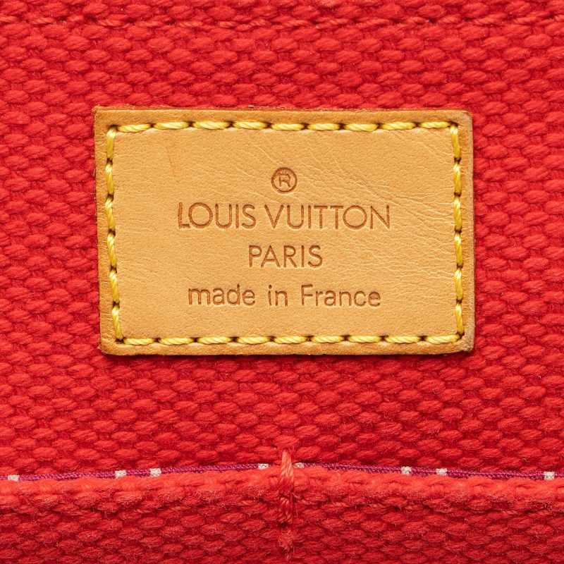 Louis Vuitton Canvas Antigua Cabas GM Tote  (SHF-14583) - Image 8