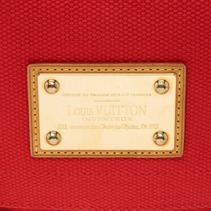 Louis Vuitton Canvas Antigua Cabas GM Tote  (SHF-14583) - Image 9