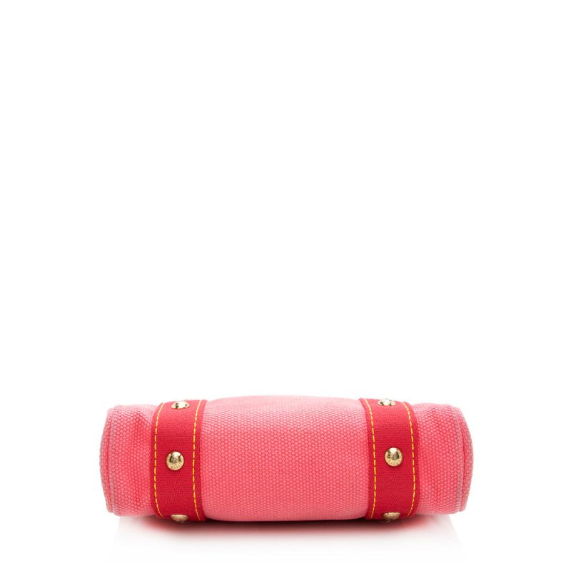 Louis Vuitton Canvas Antigua Cabas PM Tote (SHF-21092) - Image 4