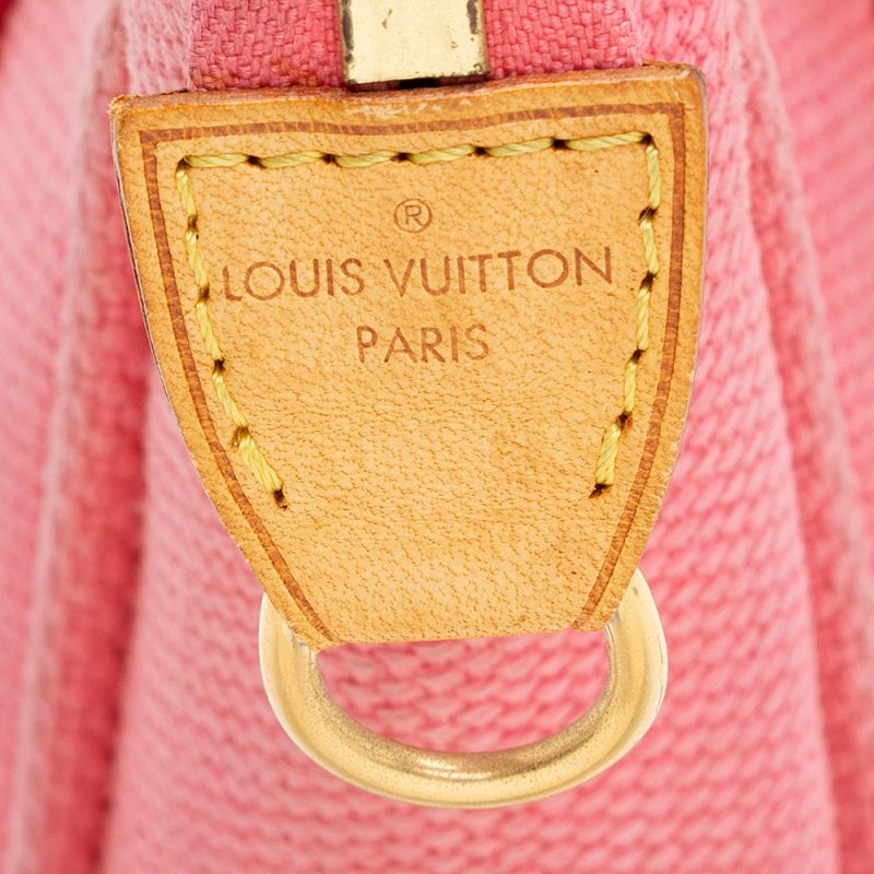 Louis Vuitton Canvas Antigua Cabas PM Tote (SHF-21092) - Image 9