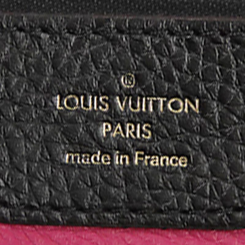 LOUIS VUITTON Capucines GM Black & Light Blue - Image 9