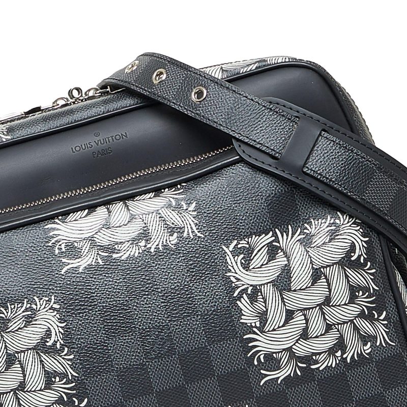 Louis Vuitton Christopher Nemeth Damier Graphite Nil PM (SHG-NtV8pY) - Image 9