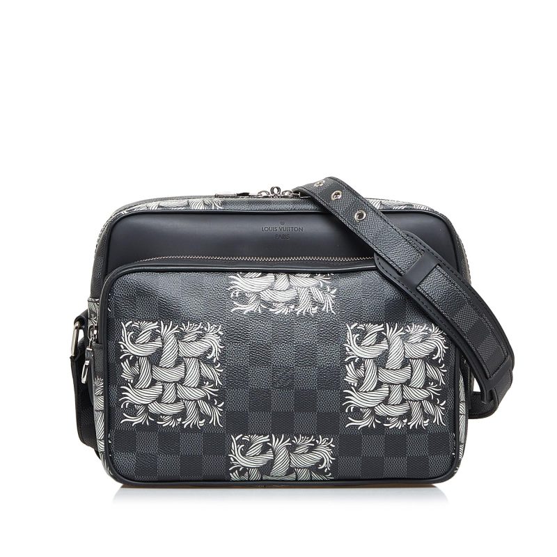 Louis Vuitton Christopher Nemeth Damier Graphite Nil PM (SHG-NtV8pY) - Image 10