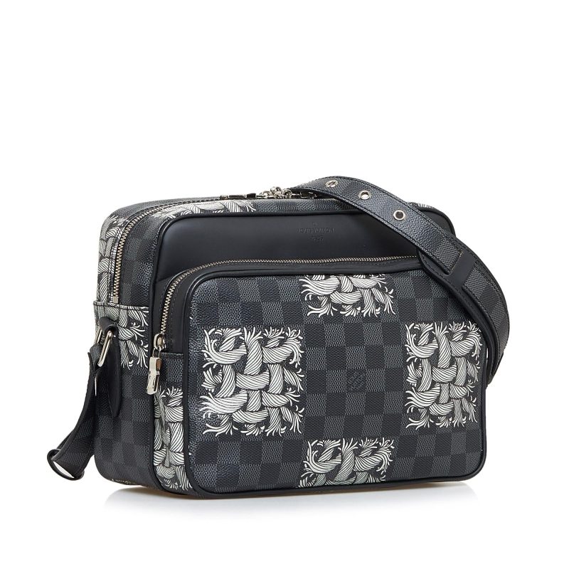 Louis Vuitton Christopher Nemeth Damier Graphite Nil PM (SHG-NtV8pY)