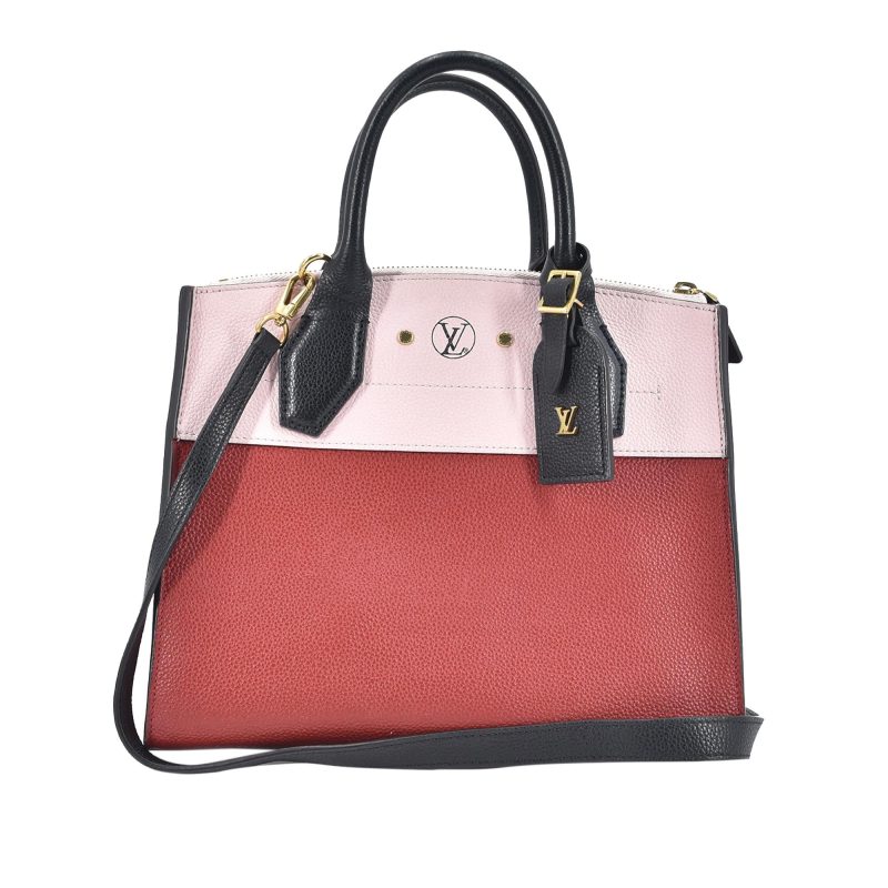 Louis Vuitton City Steamer PM Bicolor Taurillon
