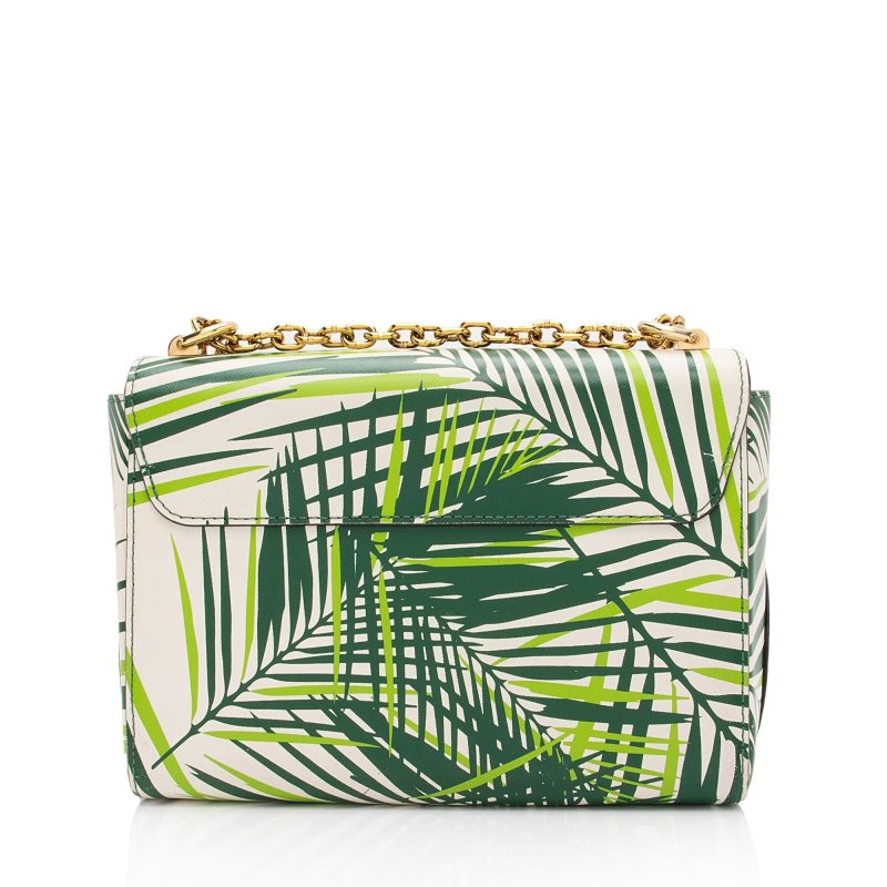 Louis Vuitton Coated Canvas Palm Twist MM Shoulder Bag (SHF-JaIdPa) - Image 2