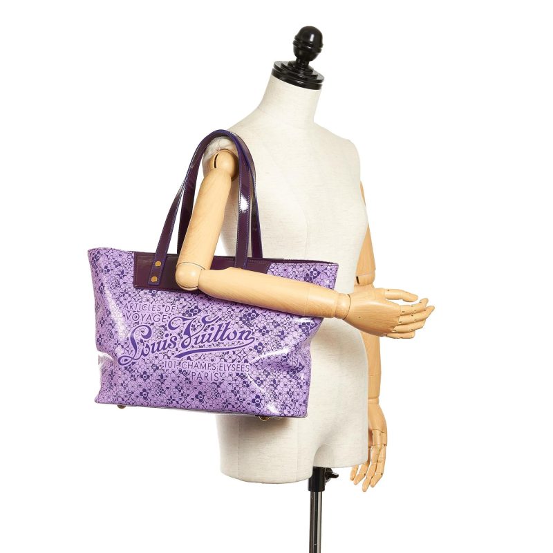 Louis Vuitton Cosmic Blossom PM Tote Bag Rose Pink M93166 - Image 5