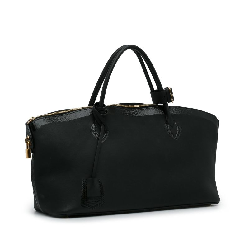 Louis Vuitton Cuir Obsession Lockit East-West (SHG-fwet4L)