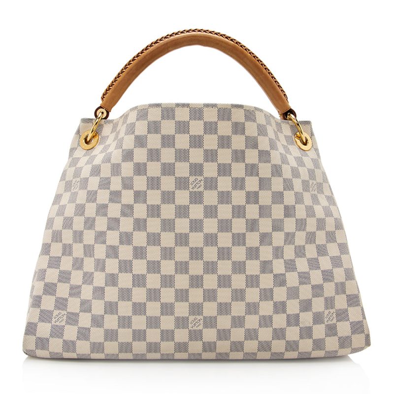Louis Vuitton Damier Azur Artsy MM Shoulder Bag - Image 3