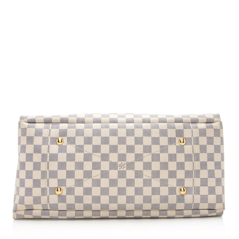 Louis Vuitton Damier Azur Artsy MM Shoulder Bag - Image 4