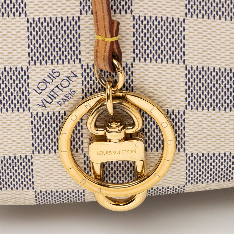 Louis Vuitton Damier Azur Artsy MM Shoulder Bag - Image 14