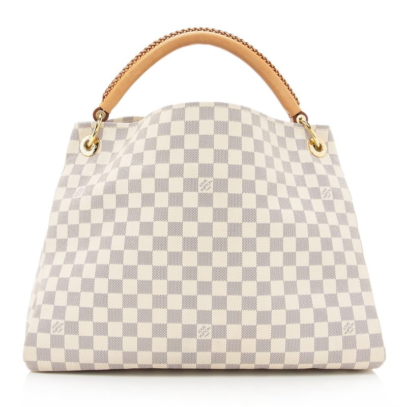 Louis Vuitton Damier Azur Artsy MM Shoulder Bag - Image 3