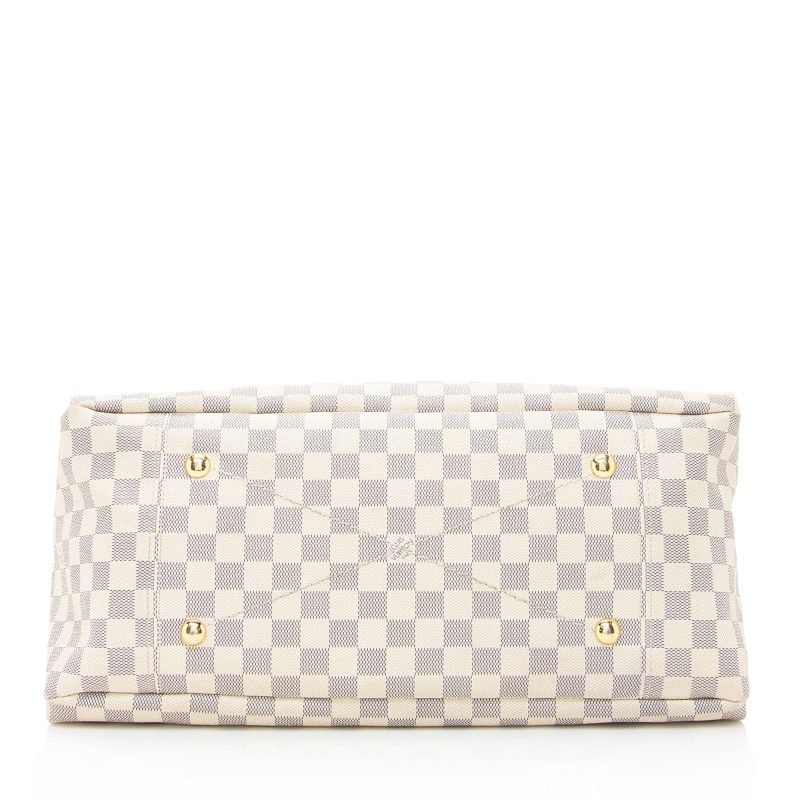 Louis Vuitton Damier Azur Artsy MM Shoulder Bag - Image 4