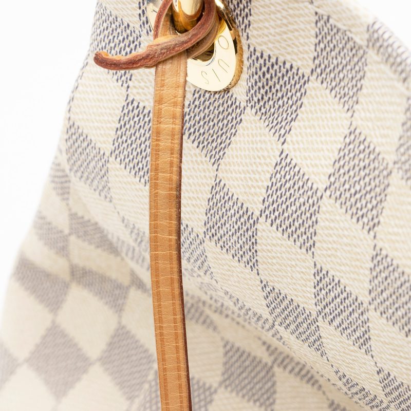 Louis Vuitton Damier Azur Artsy MM Shoulder Bag - Image 13