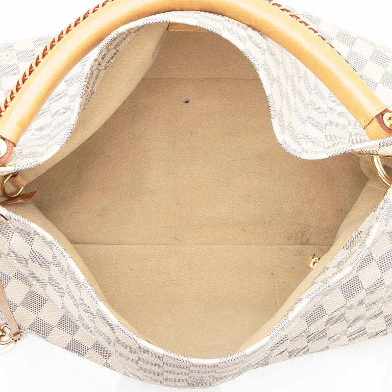 Louis Vuitton Damier Azur Artsy MM Shoulder Bag - Image 7