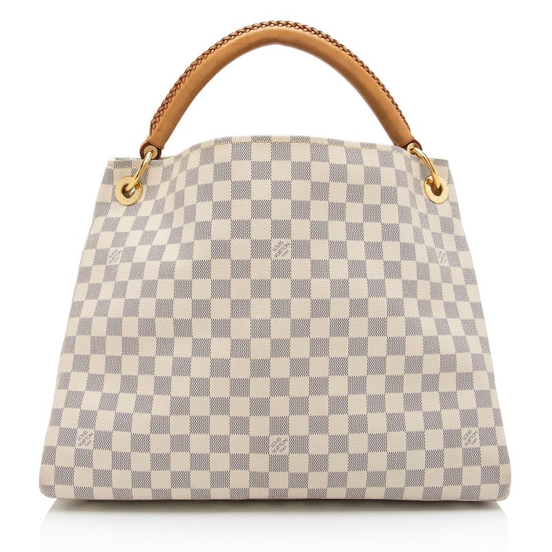 Louis Vuitton Damier Azur Artsy MM Shoulder Bag (SHF-22677) - Image 3