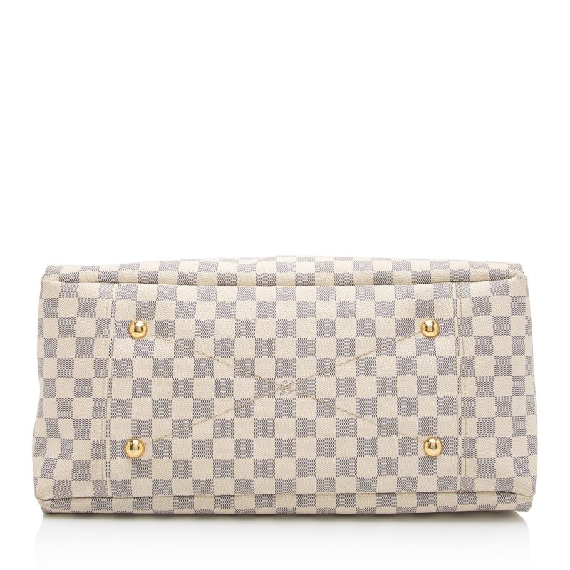 Louis Vuitton Damier Azur Artsy MM Shoulder Bag (SHF-22677) - Image 4