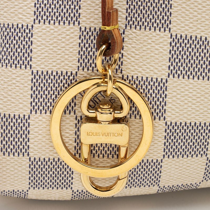Louis Vuitton Damier Azur Artsy MM Shoulder Bag (SHF-22677) - Image 12