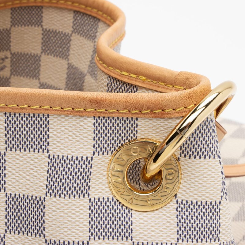 Louis Vuitton Damier Azur Artsy MM Shoulder Bag (SHF-naUphr) - Image 9
