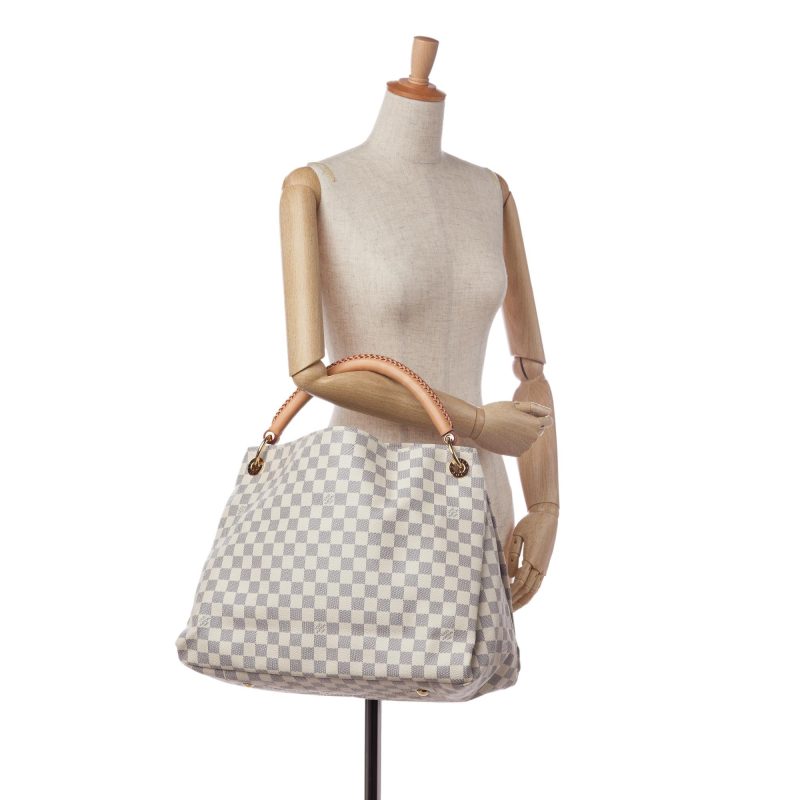Louis Vuitton Damier Azur Artsy MM (SHG-35550) - Image 4